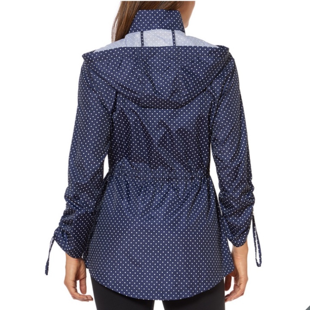 Jones New York $78 Packable Parka In A Pocket Blue - Picture 5 of 12